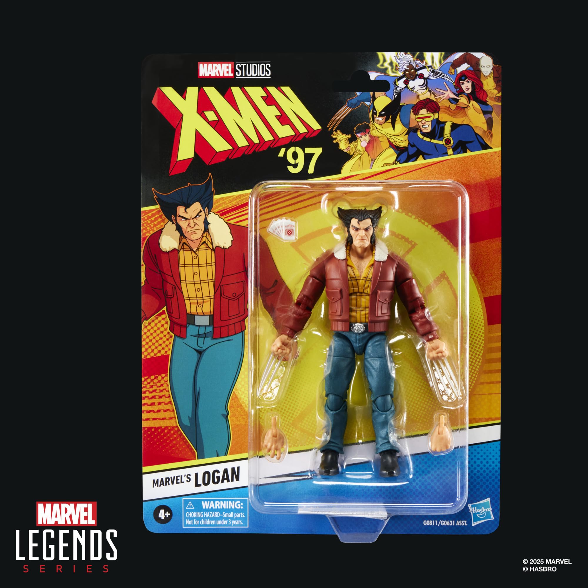 Hasbro Marvel Legends Series Logan/Morph/Sunspot Action Figure