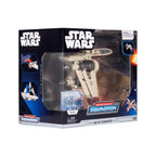 Jazwares Star Wars Micro Galaxy Squadron – ARC-170 Starfighter 8-Inch Vehicle with 3 Micro Figures