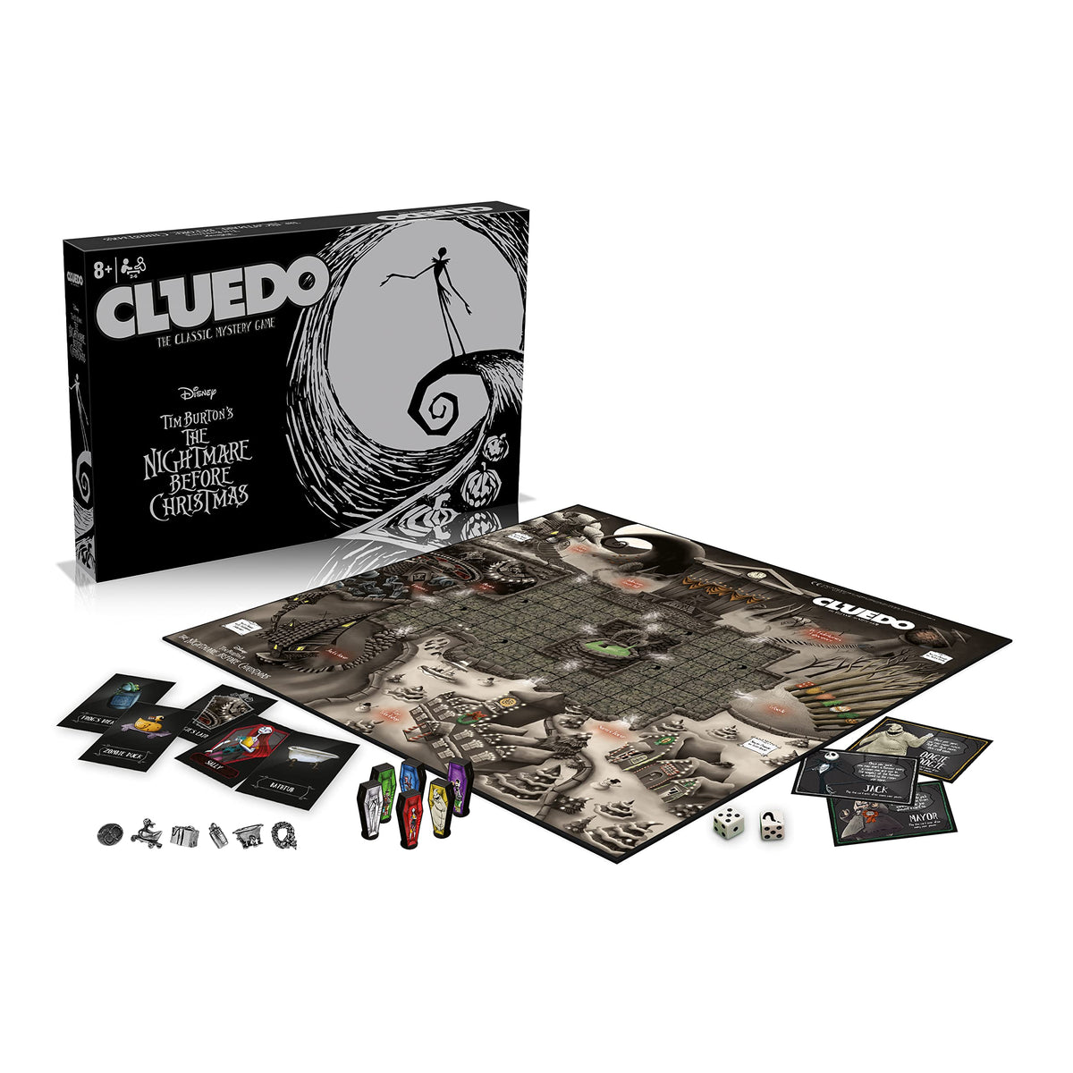 The Nightmare Before Christmas Cluedo Board Game