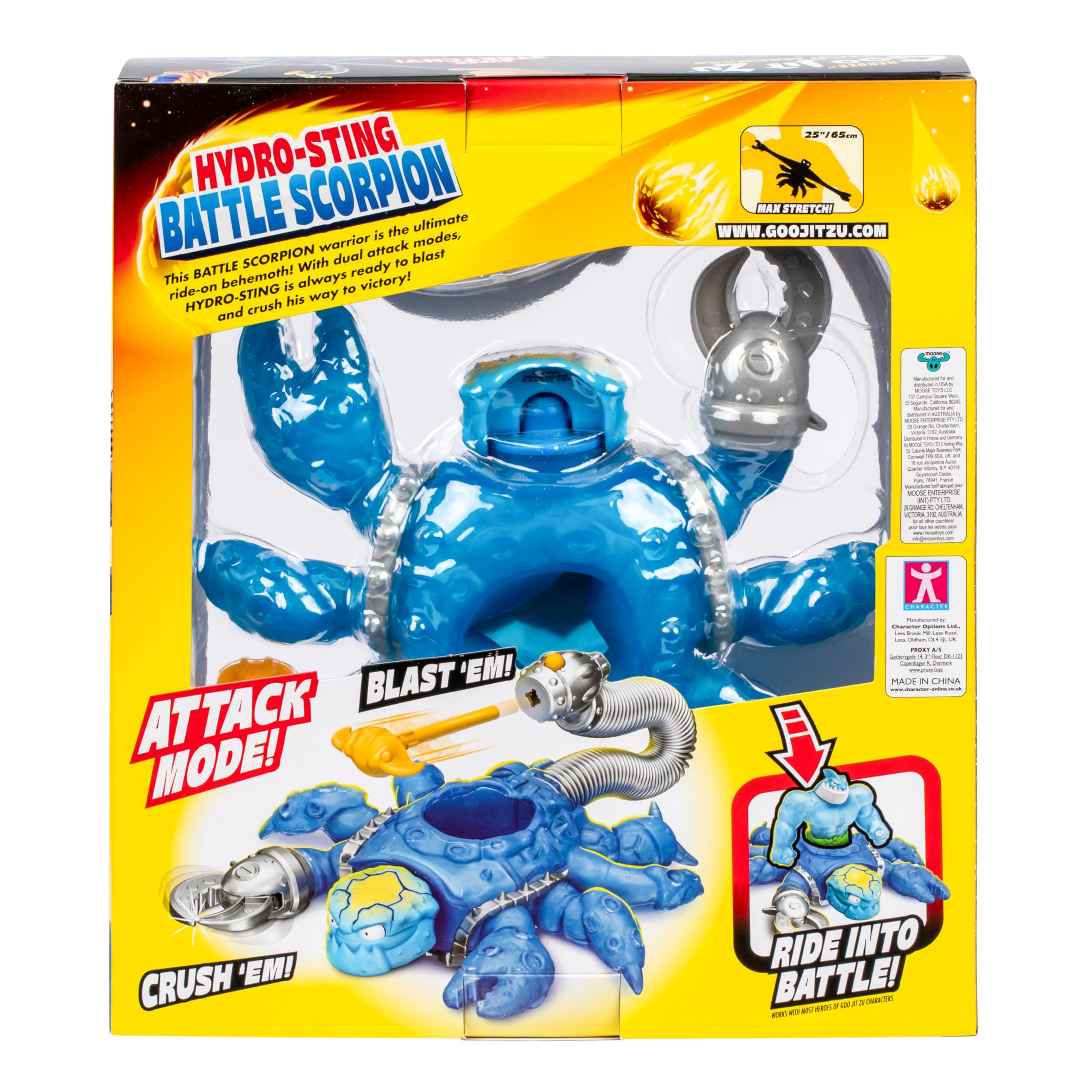 Heroes of Goo Jit Zu - Hydro-Sting Combat Scorpion