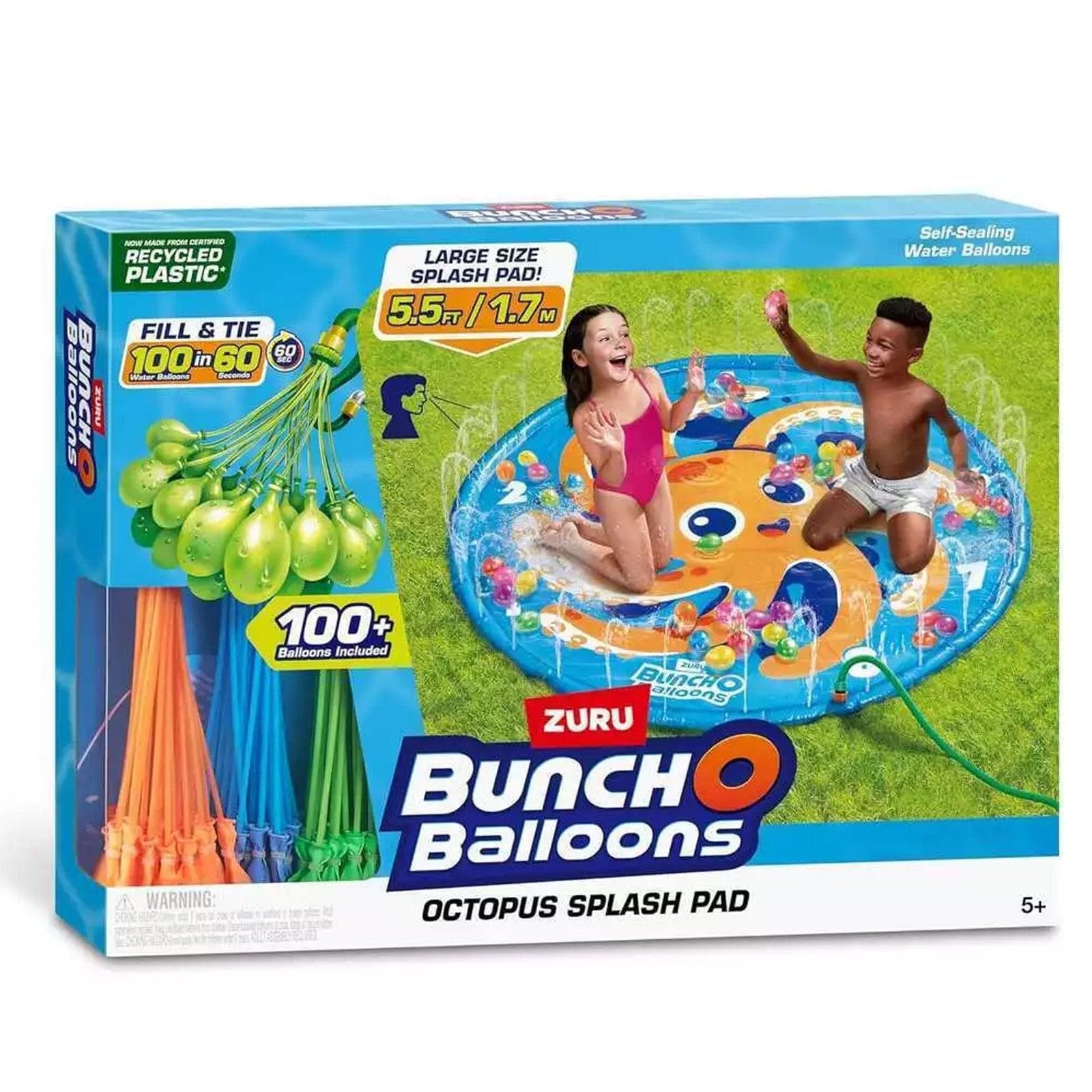 Zuru Bunch of Balloons Octopus Splash Pad Outdoor Water Toy