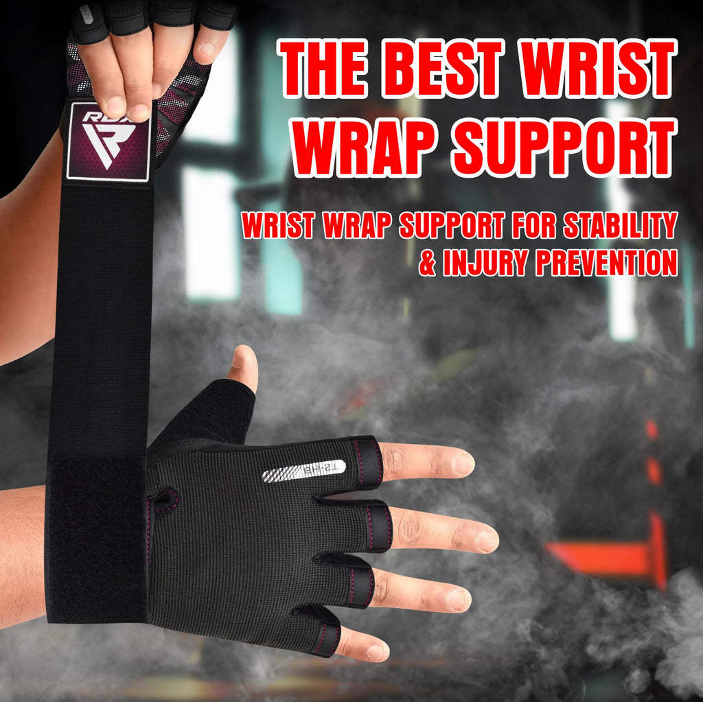 RDX T2 Half Weight Lifting Gloves
