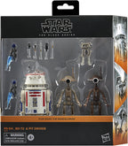 Hasbro Black Series Star Wars The Black Series R5-D4, BD-72 & Pit Droids, The Mandalorian Collectible 15-cm Action Figure 4-Pack