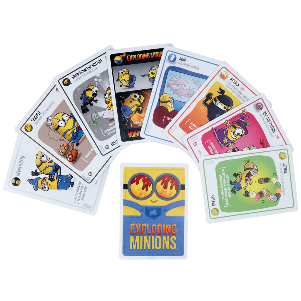 Exploding Kittens - Exploding Minions Card Game