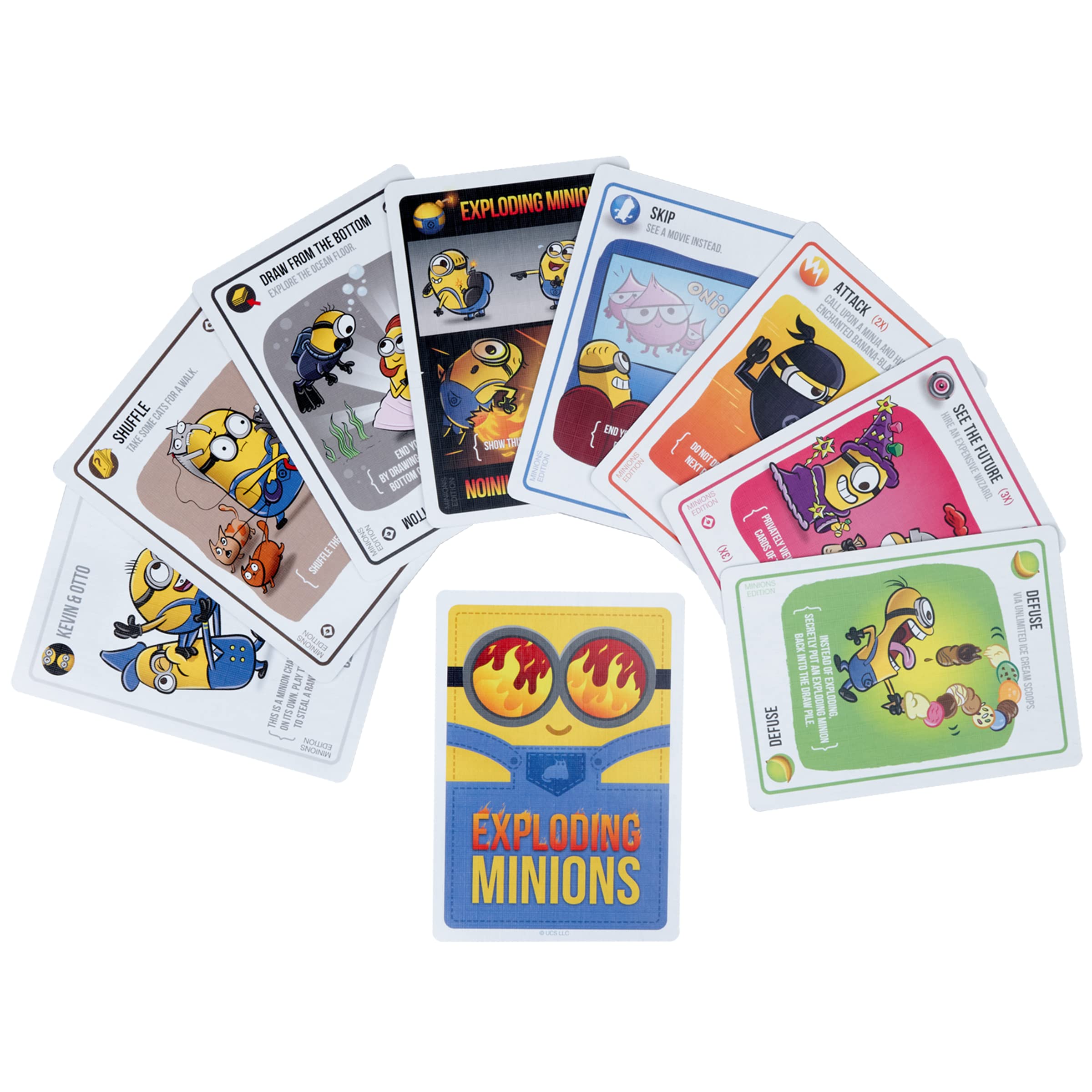 Exploding Kittens - Exploding Minions Card Game