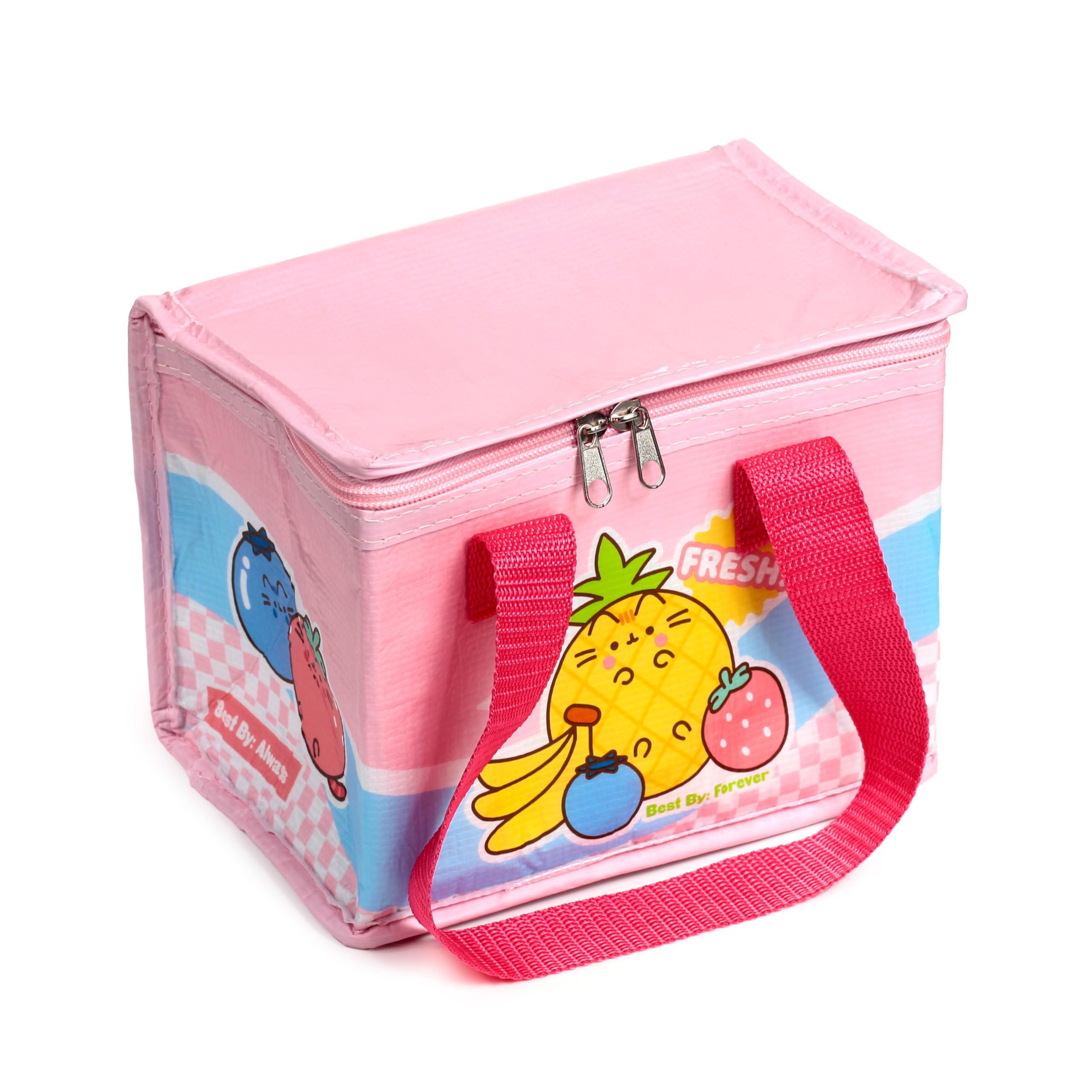 Pusheen the Cat Fruits Insulated Lunch Bag