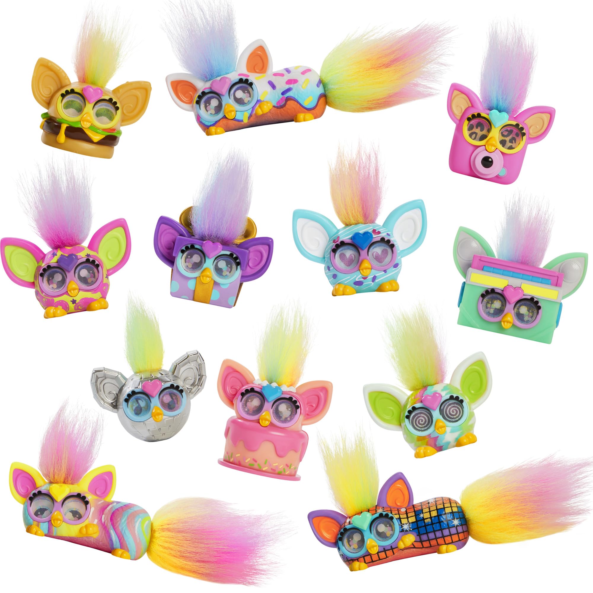 Hasbro Furby Minis Collectible Figures 12 Pack