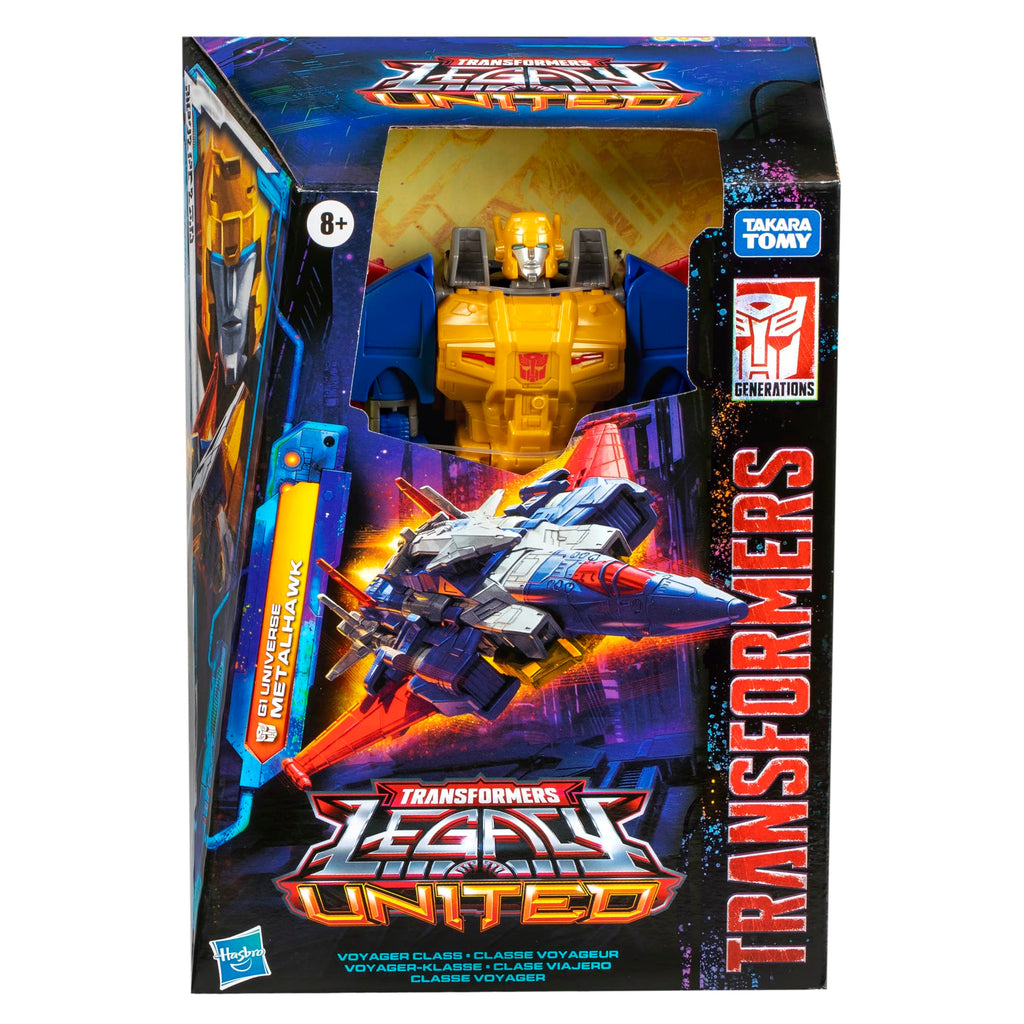 Hasbro Transformers Legacy United Voyager Class Super-God Masterforce Metalhawk Action Figure