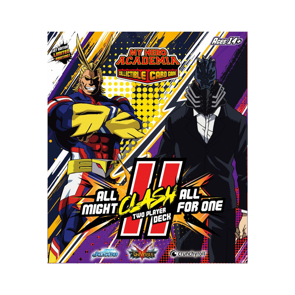 Jasco Games My Hero Academia Collectible Card Game – All Might vs. All For One