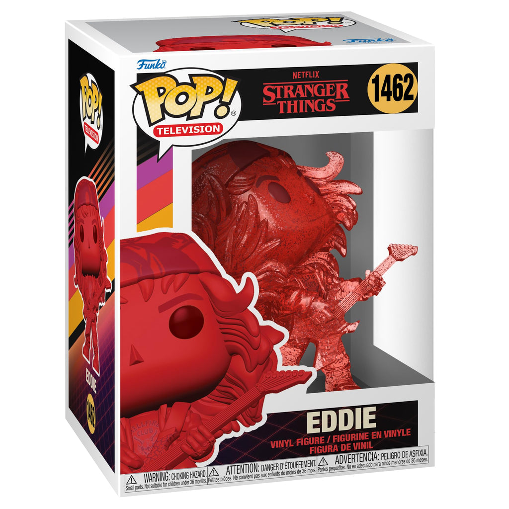 Funko Pop! & Tee Stranger Things Eddie with Guitar Set