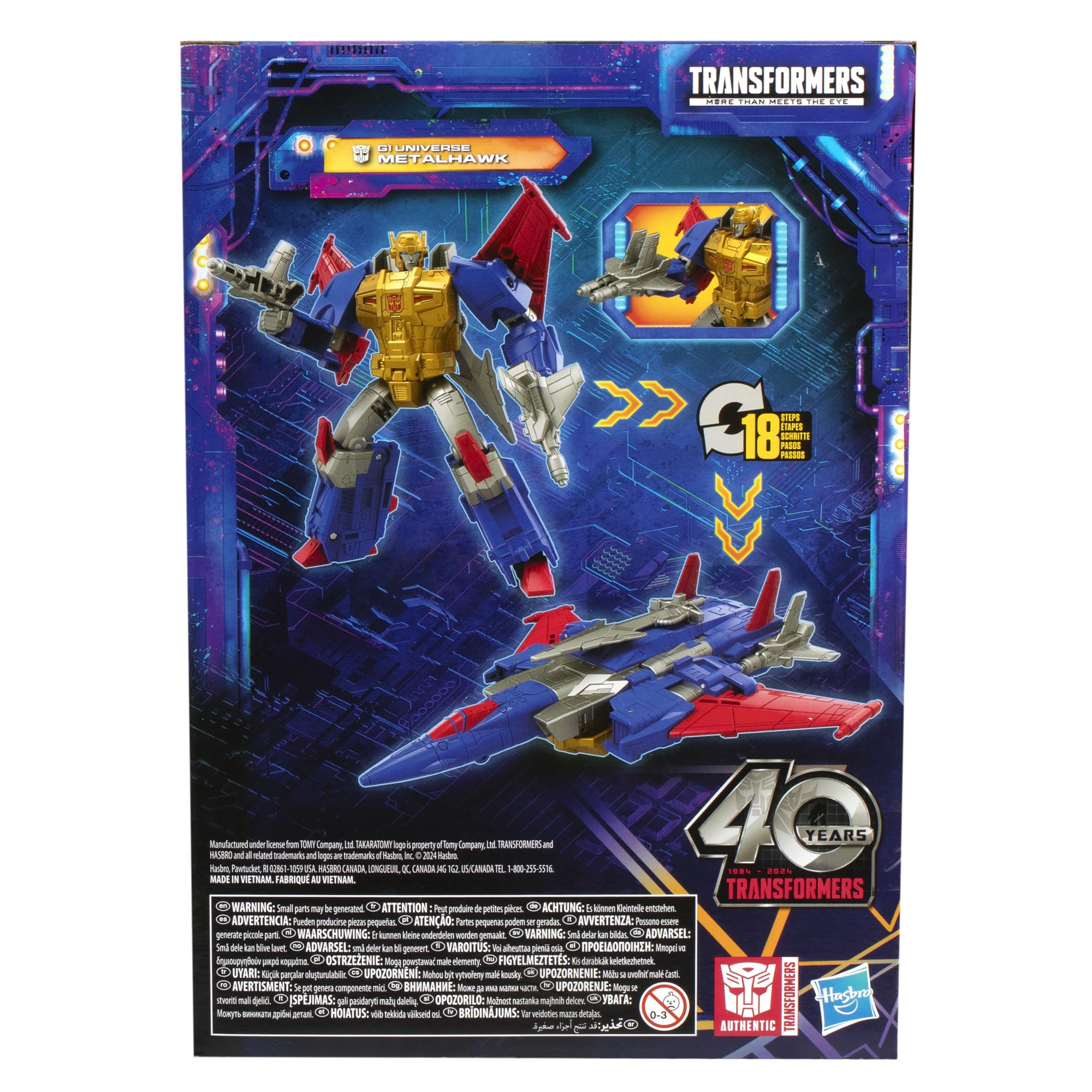 Hasbro Transformers Legacy United Voyager Class Super-God Masterforce Metalhawk Action Figure