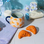 Sass & Belle Croissant Stamped Ceramic Mug