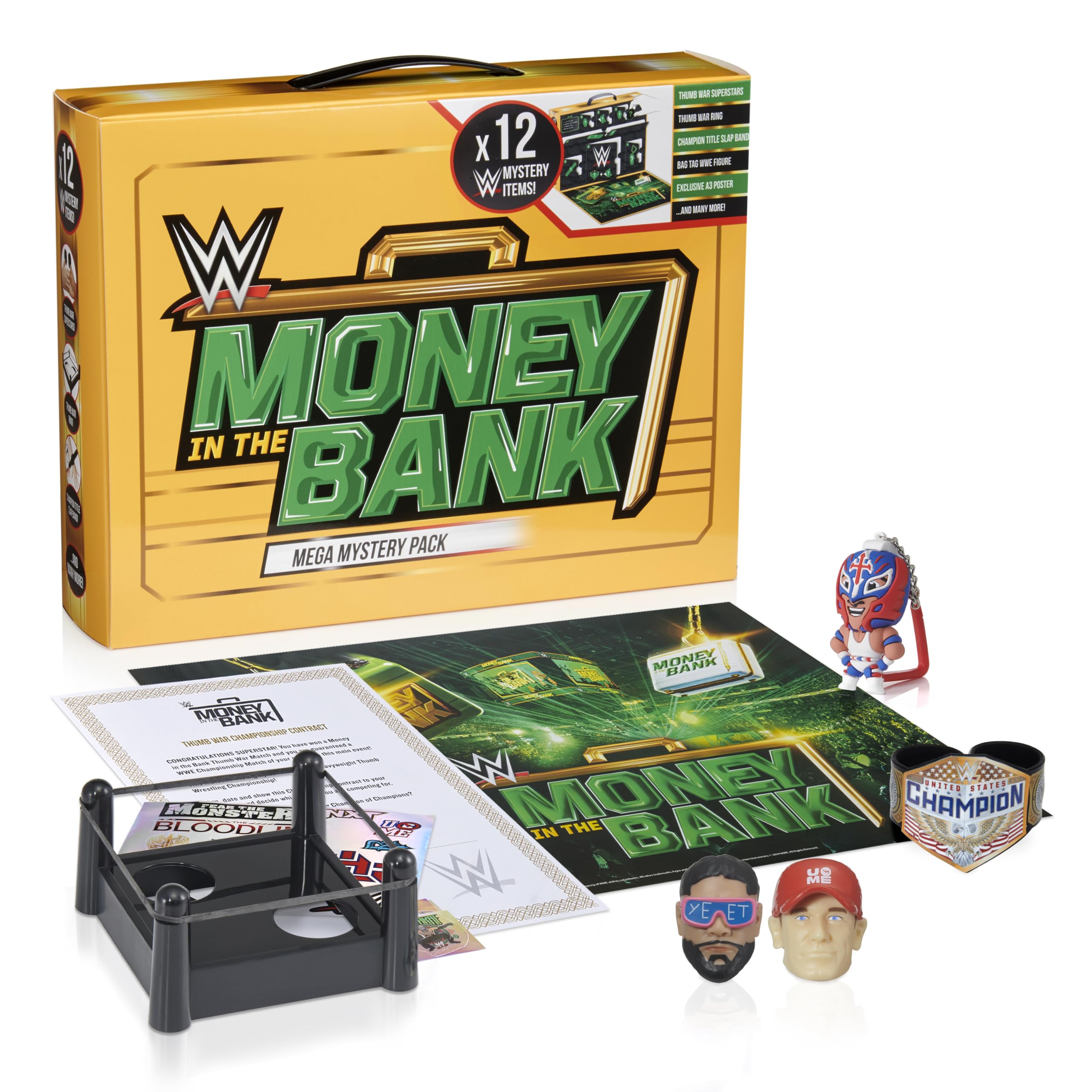 WOW! Stuff WWE Money in the Bank Mystery Gift Pack 14+ Surprises
