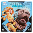 Hasbro Marvel Legends Series: Crystal &amp; Lockjaw Deluxe Comics Collectible 6-Inch Action Figures