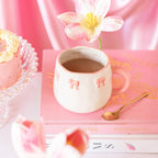 Sass & Belle Pink Bow Mug