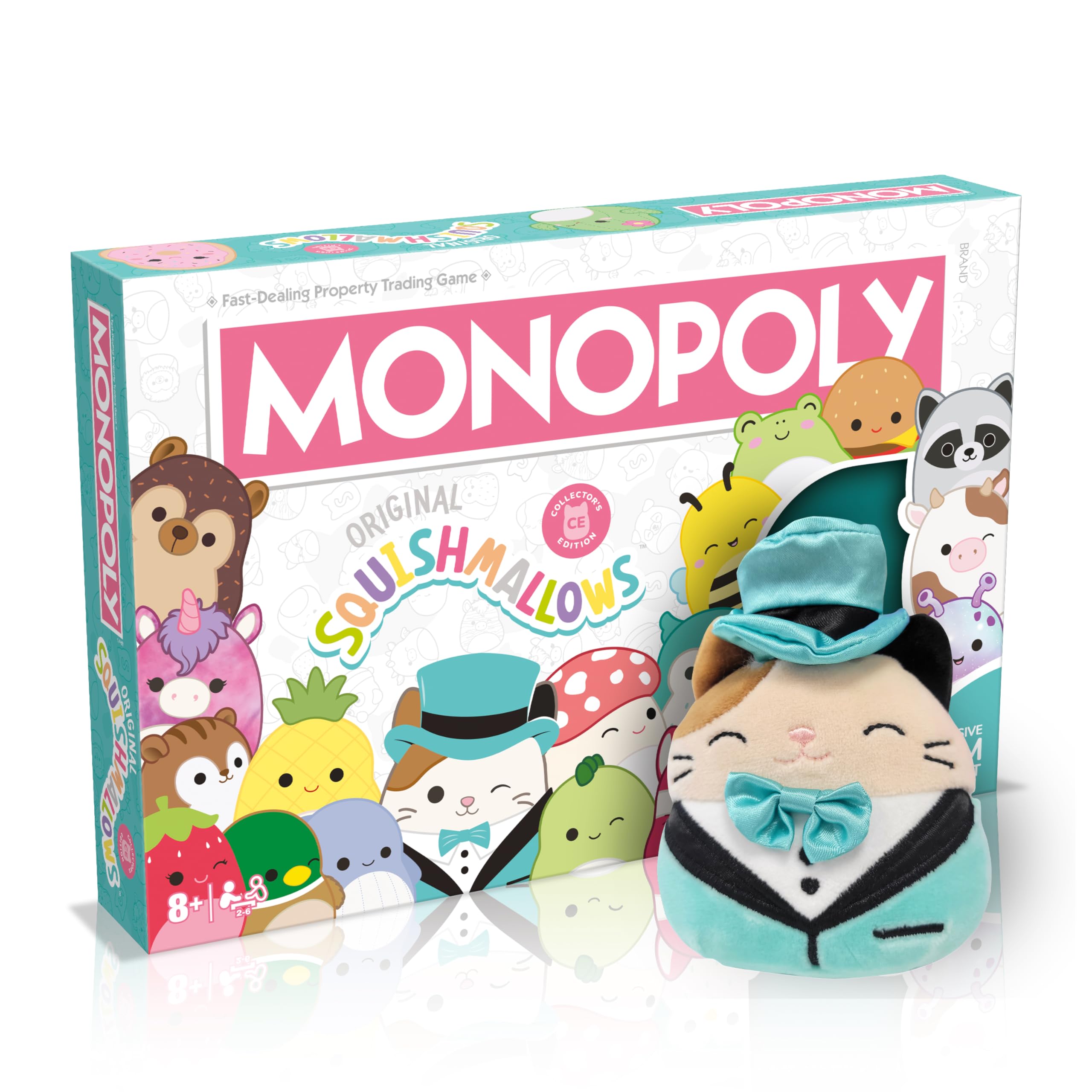 Winning Moves Squishmallows Monopoly Board Game Collector's Edition