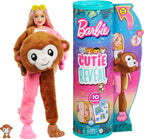 Barbie Cutie Reveal Jungle Series Monkey Costume Doll – 10 Surprises