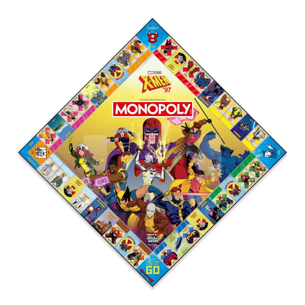 Winning Moves X-Men '97 Monopoly Board Game