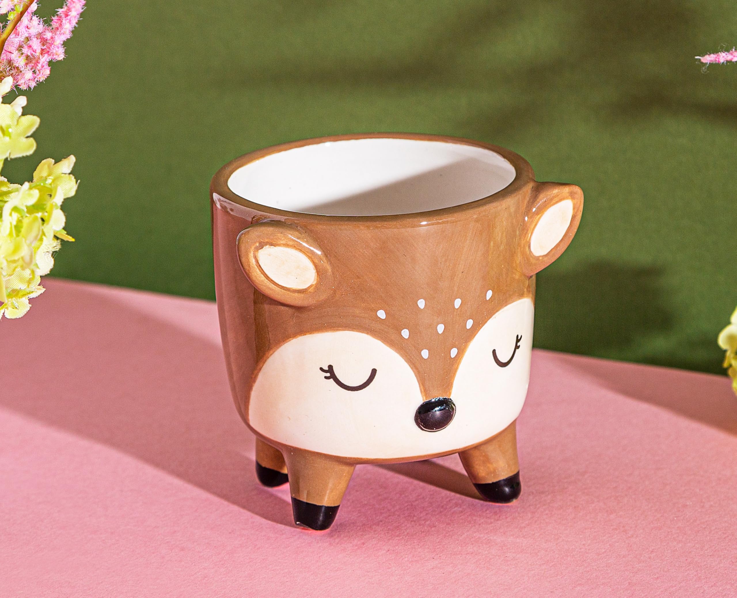 Sass & Belle Mini Deer Planter On Legs