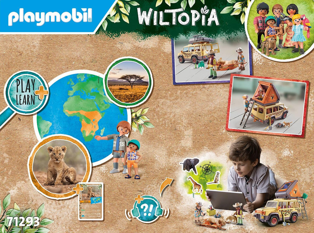 Playmobil 71293 Wiltopia Rescue All-Terrain Vehicle
