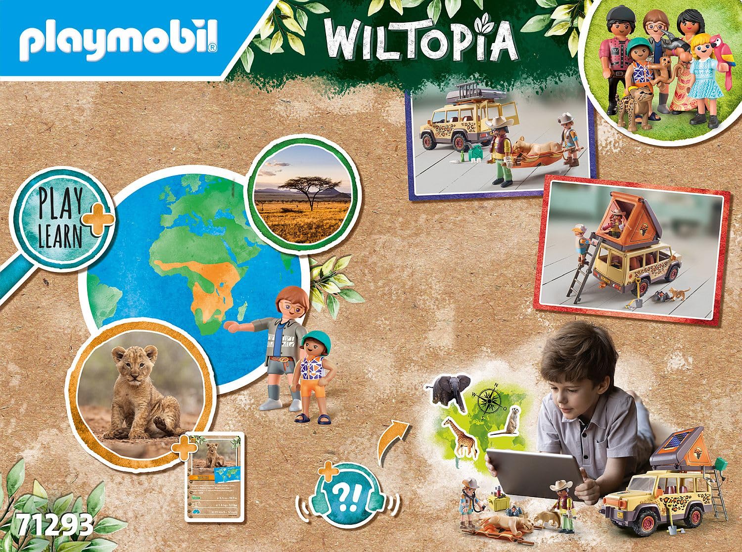 Playmobil 71293 Wiltopia Rescue All-Terrain Vehicle