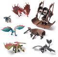 Spin Master Dreamworks Dragons How to Train Your Dragon, 5-Pack Dragon Catcher Set with Hiccup’s Mangler Net Launcher