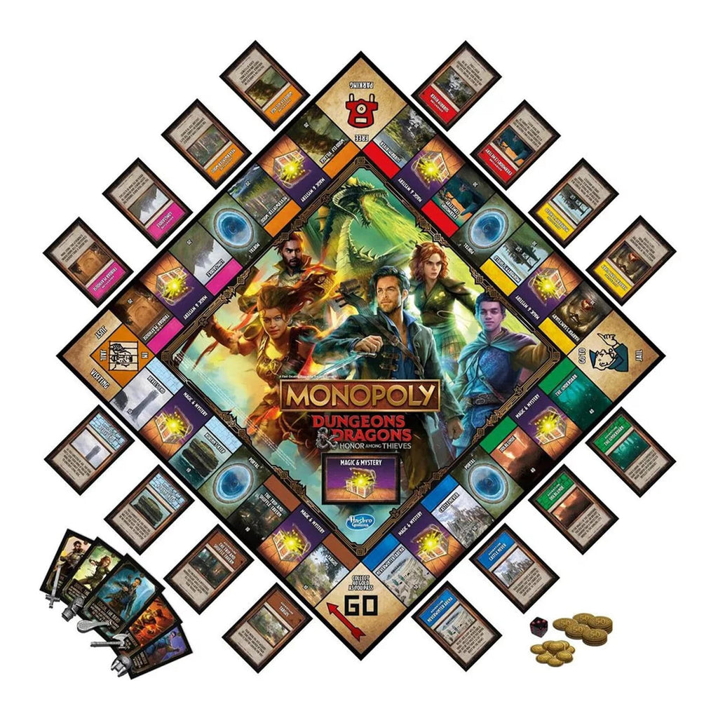 Hasbro Monopoly Dungeons & Dragons: Honor Among Thieves Game