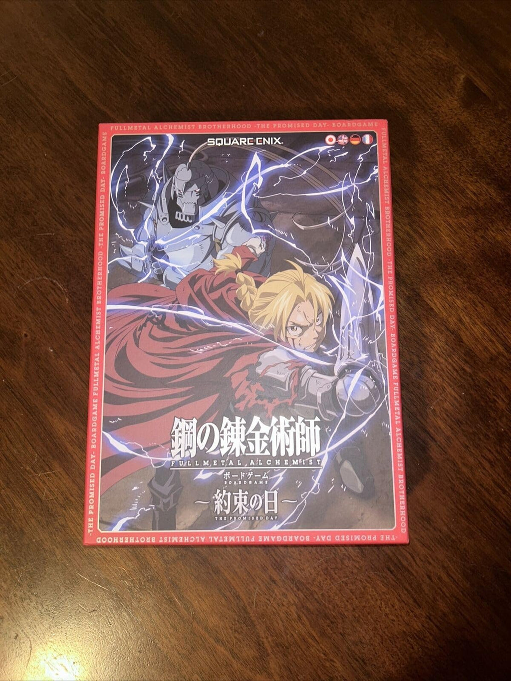 Square Enix Fullmetal Alchemist: Brotherhood- The Promised Day Board Game
