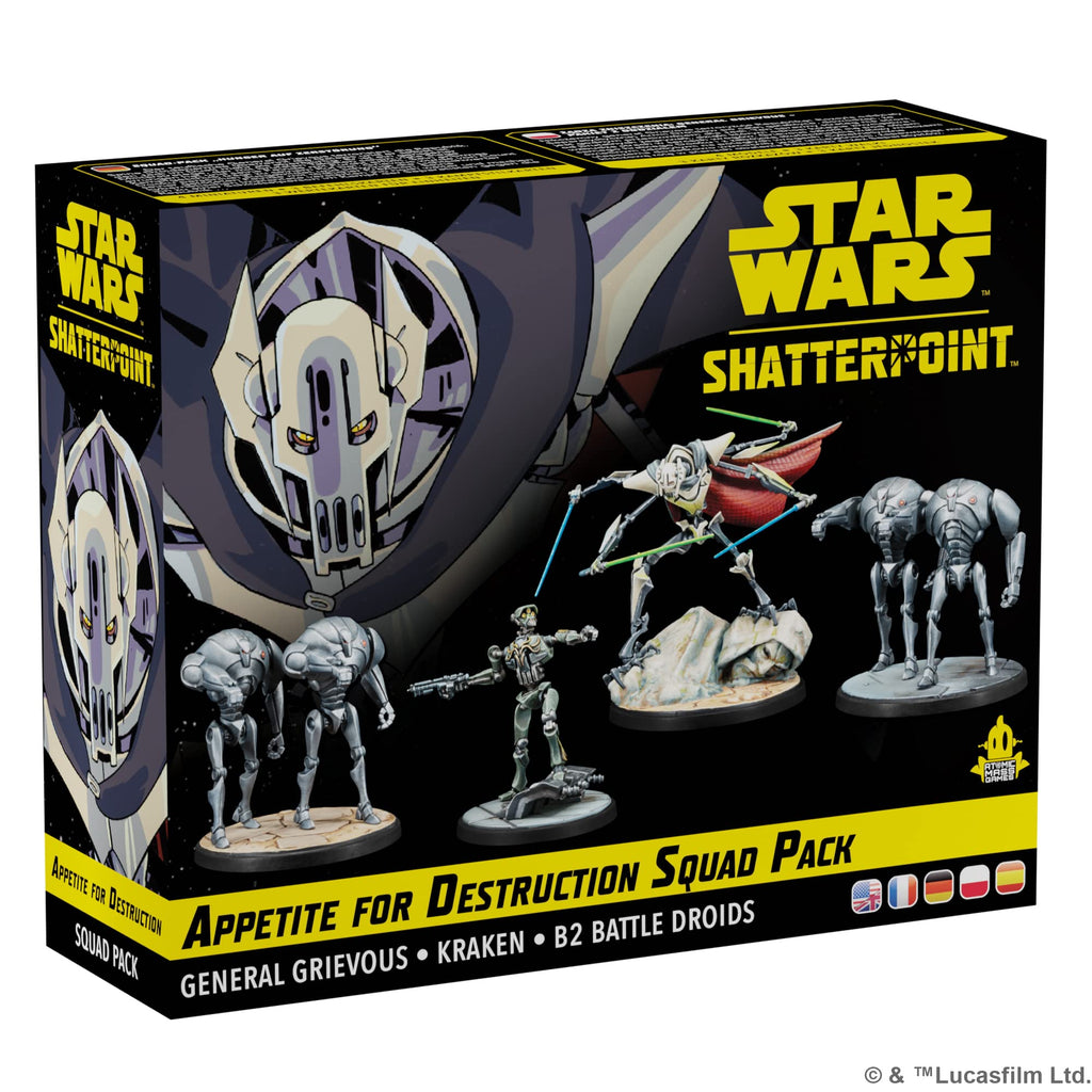 Atomic Mass Games Star Wars Shatterpoint: Appetite for Destruction - Squad Pack