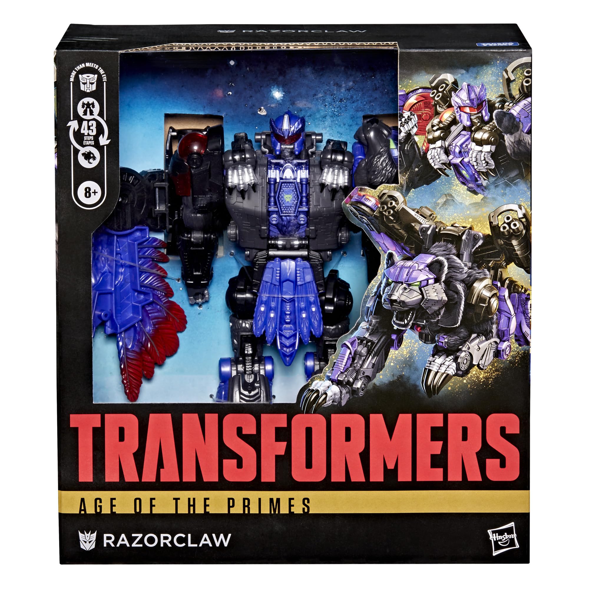 Hasbro Transformers Age of the Primes Leader Class Razorclaw Action Figure