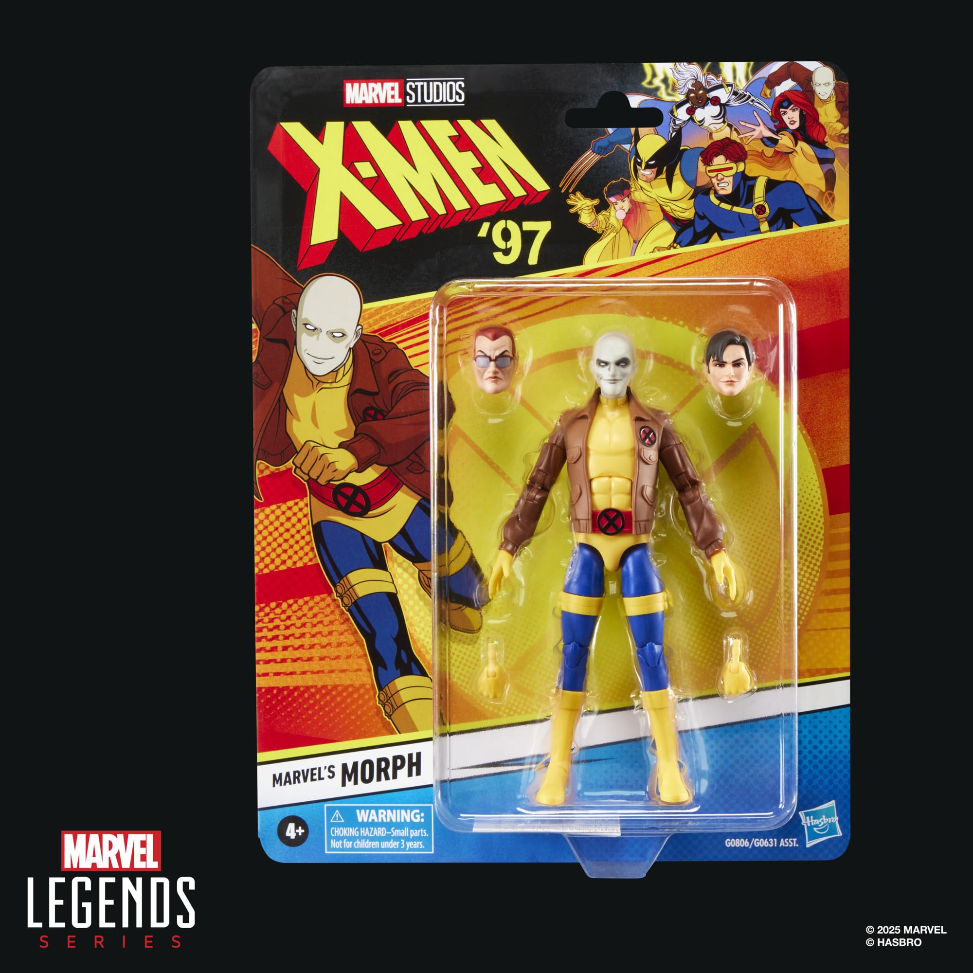 Hasbro Marvel Legends Series Logan/Morph/Sunspot Action Figure