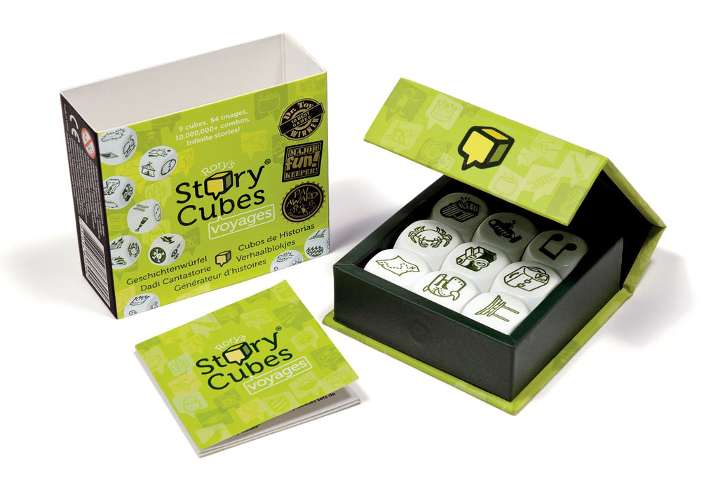 The Creativity Hub Rory's Story Cubes: Voyages Dice Game