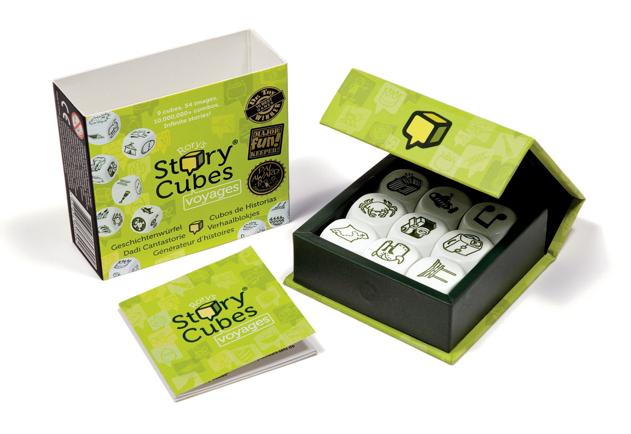 The Creativity Hub Rory's Story Cubes: Voyages Dice Game