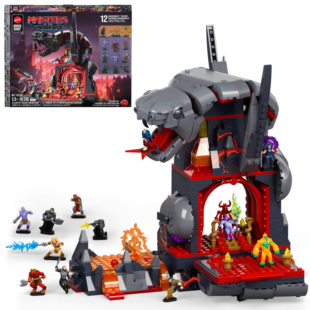 Brick Shop Masters of the Universe Clash at Snake Mountain