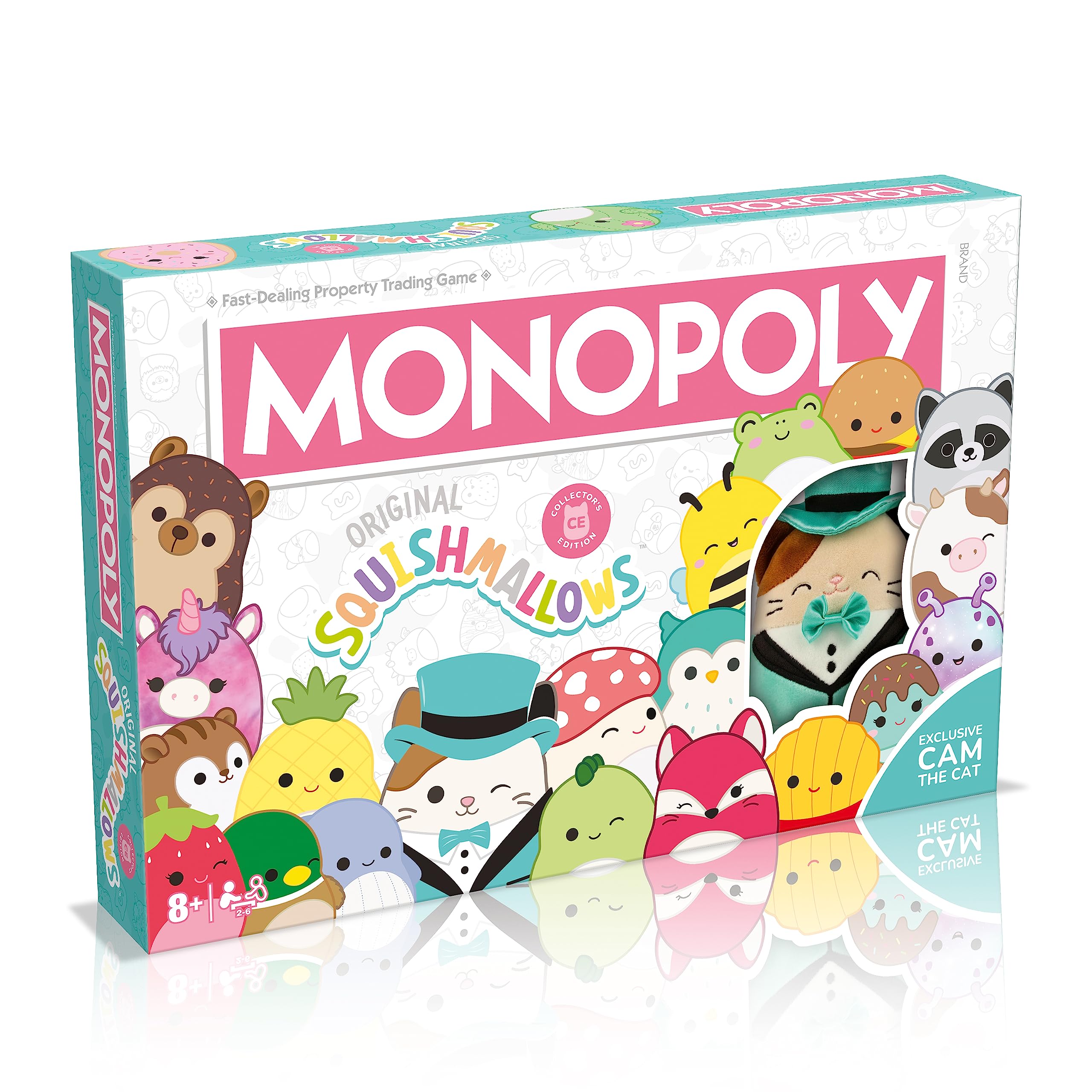 Winning Moves Squishmallows Monopoly Board Game Collector's Edition