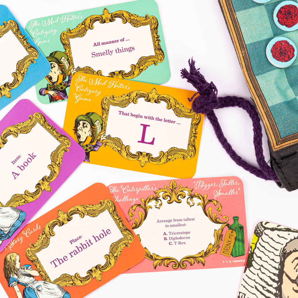 Professor Puzzle Mad Hatter's Tea Party Games Set Professor PUZZLE