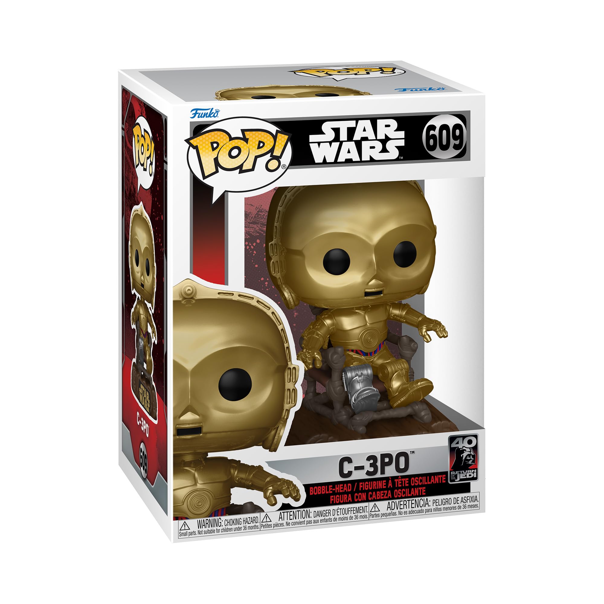 Funko Pop! Star Wars Return of The Jedi- C3PO #609 Funko