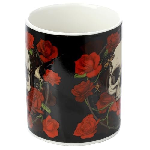 Puckator Skulls & Roses Porcelain Mug Puckator