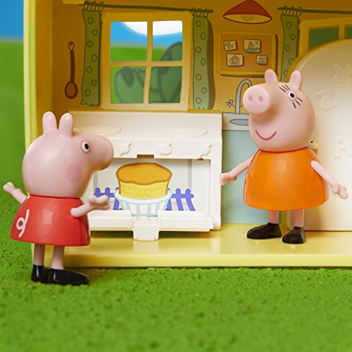 Peppa Pig Peppa’s Playset Pre-school Toy Includes 1 Figure, 5 Accessories, Carry Handle Peppa Pig
