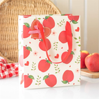 Apple Print Gift Bag