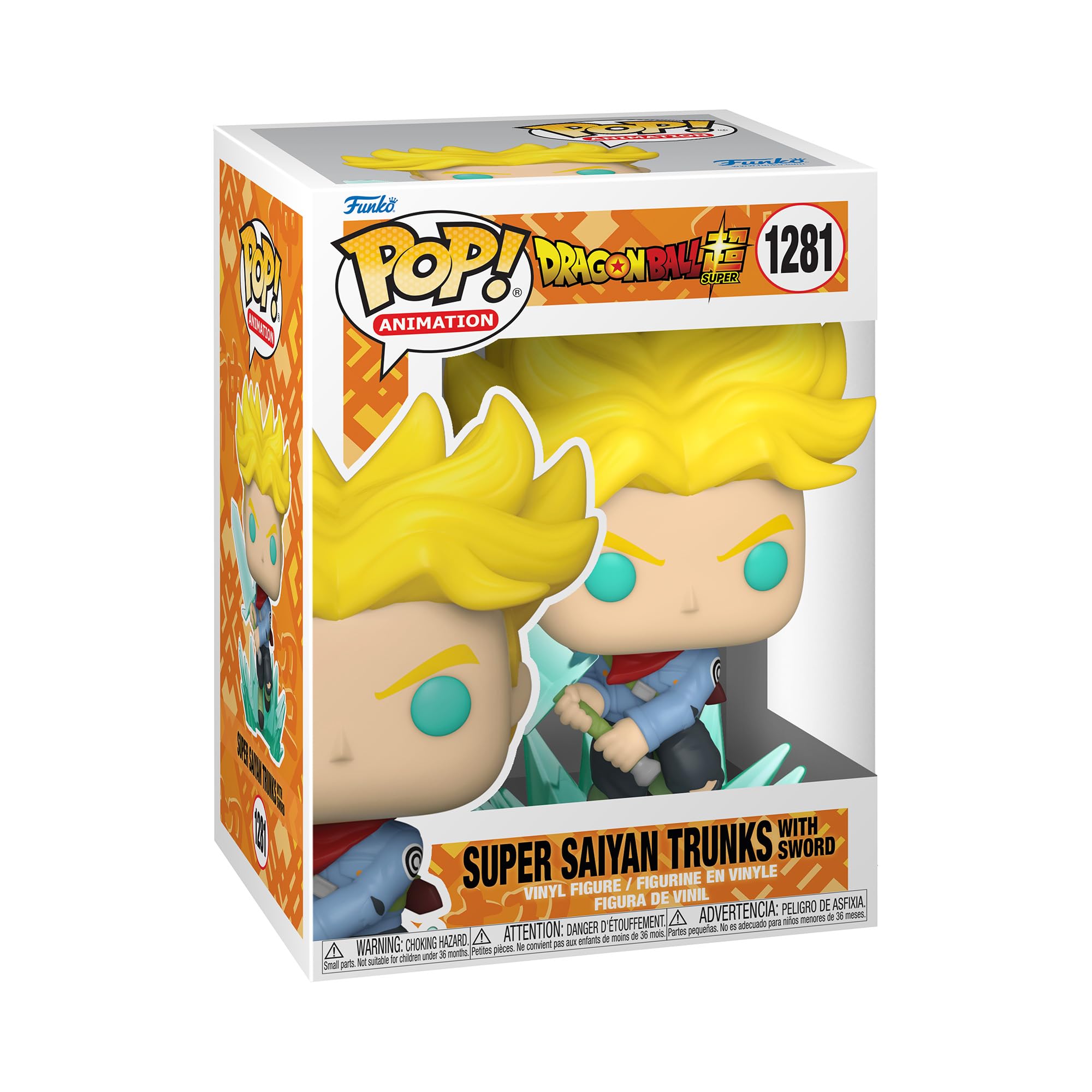 Funko Pop! Dragon Ball Super - Super Saiyan Trunks with Sword #1281 Funko