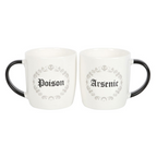 Poison and Arsenic Couples Mug Gift Set – 2 × 350ml