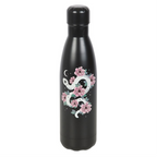 Floral Snake Metal Water Bottle