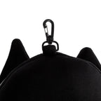 Relaxeazzz Feline Fine Lucky Cat Round Plush Travel Pillow & Eye Mask Puckator