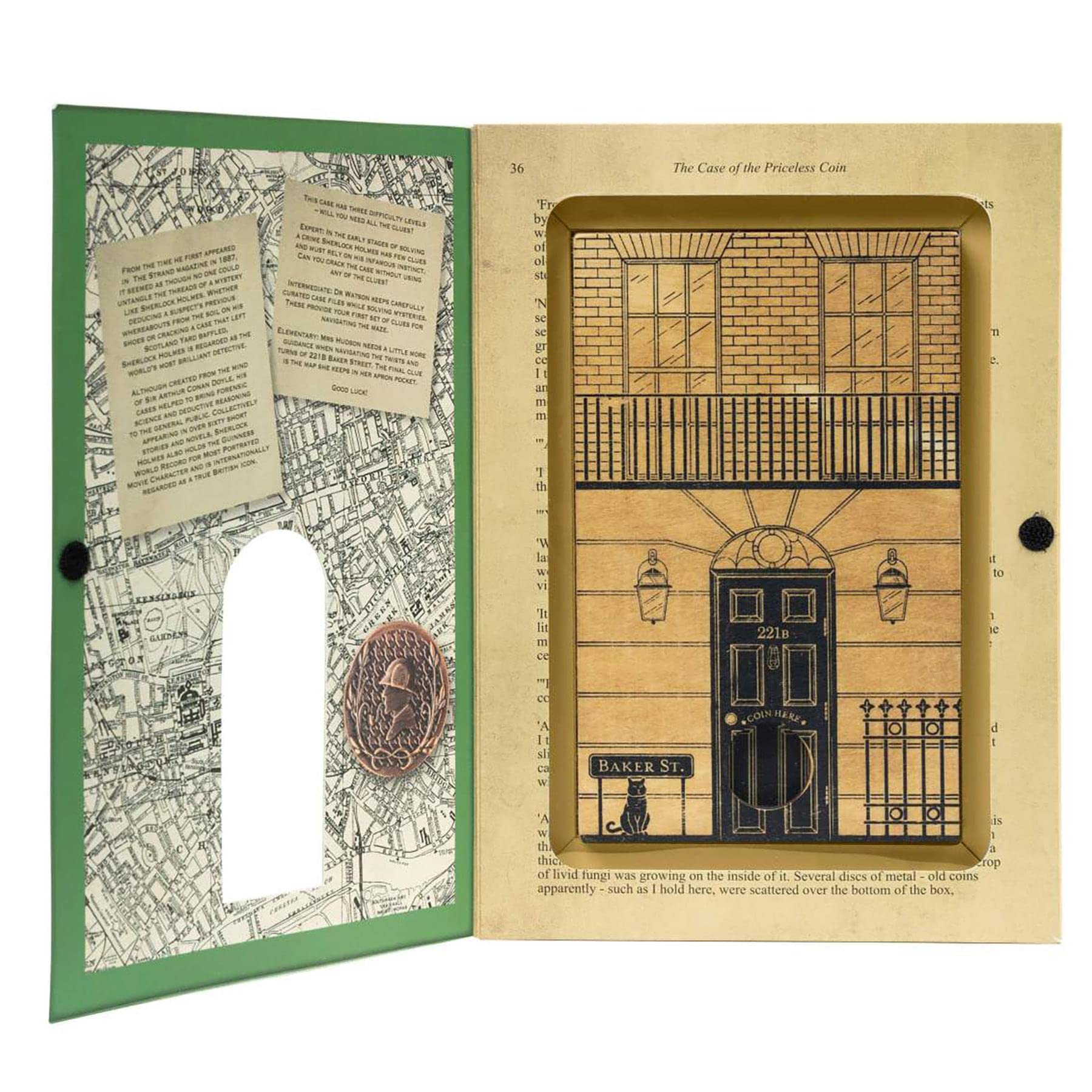 Professor Puzzle Sherlock Holmes The Case of the Priceless Coin Puzzle Professor PUZZLE
