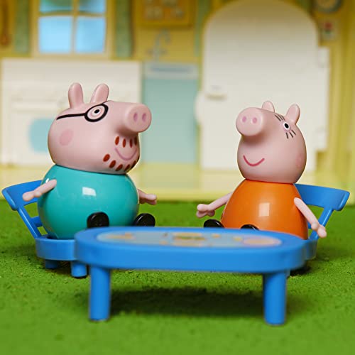 Peppa Pig Peppa’s Playset Pre-school Toy Includes 1 Figure, 5 Accessories, Carry Handle Peppa Pig