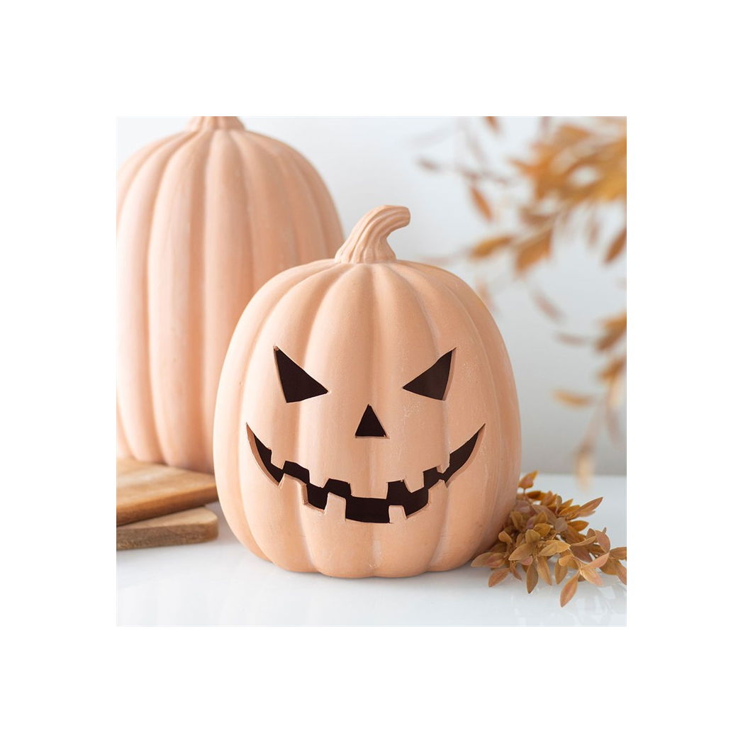 Terracotta Pumpkin Ornament 22cm