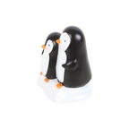 Snuggle Season Resin Penguin Ornament