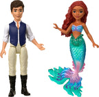Mattel Disney The Little Mermaid Ariel's Adventures Story Set with 4 Small Dolls and Accessories Mattel
