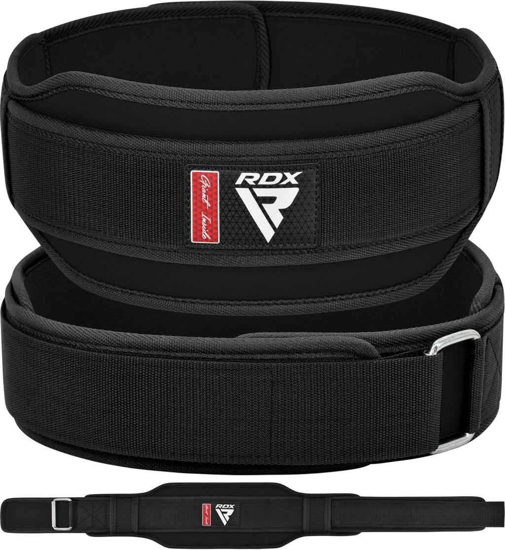 RDX Weight Lifting Belt Unisex, Durable EVA Foam Padding, Iron Buckle, Back Soft Support RDX